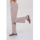 Pantalón mujer mcfb elástica beige cordón
