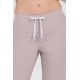 Pantalón mujer mcfb elástica beige cordón
