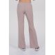Pantalón mujer mcfb elástica beige cordón