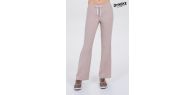 Pantalón mujer mcfb elástica beige cordón
