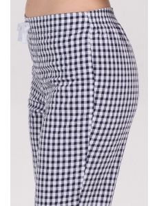 Pantal&oacute;n mujer cuadro marino cord&oacute;n