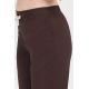 Pantalón mujer mcfb elástica marrón cordón