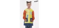 Bata infantil pistacho números
