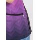 Casaca microfibra elastica s/m zig zag fucsia