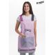 Estola lila estampado cerdito