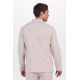 Chaqueta elástica beige sra.cuello mao