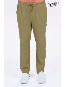 Pantalón verde caqui microfibra cinta