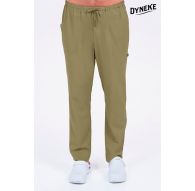 Pantalón verde caqui microfibra cinta