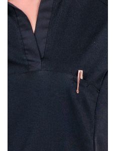 Chaqueta imperial m/l microfibra negra
