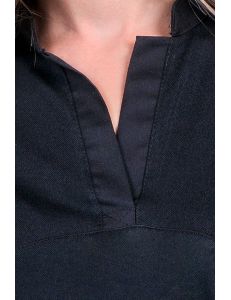 Chaqueta imperial m/l microfibra negra