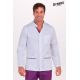 Chaqueta hombre doble vivo aguamarina cremallera m/l