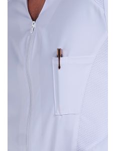 Chaqueta hombre el&aacute;stica rejilla m/l