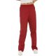 pantalon unisex burdeos sanidad, estetica y comercio dyneke