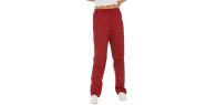 Pantalón unisex Rojo Burdeos