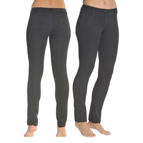 Pantalon estetica y comercio puch up señora negro