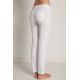 Pantalón estetica y farmacia señora push up blanco dyneke