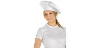 Gorro de cocina unisex Blanco