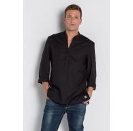 Camisa para hostelería y comercio estilo ibicenca
