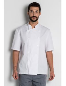 Chaqueta de cocina básica de manga corta Dyneke