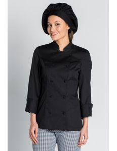 Chaqueta para chef Dyneke Negro