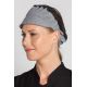 gorro de cocina con rejilla gris dyneke