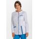Chaqueta contraste azul m/l