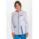 Chaqueta contraste azul m/l