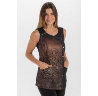 Chaqueta negra para comercio, peluquería y estética Dyneke