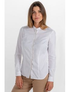 Camisa señora hostelería y comercio blanca Dyneke