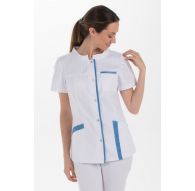 Chaqueta farmacia azul