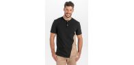 Polo negro caballero