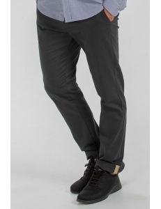 Pantalón chino negro caballero