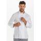 Chaqueta microfibra blanca hosteleria y comercio Dyneke