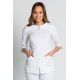 CHAQUETA CUELLO BARCO BLANCA dyneke