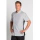 Chaqueta para hostelería y estética Cool Dry gris Dyneke