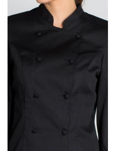 Chaqueta para chef Dyneke Negro