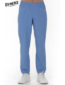 Pantalón unisex microfibra celeste