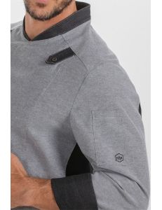 Chaqueta cocina cooldry m/l gris