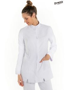 Chaqueta imperial mujer m/l microfibra blanca