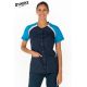 Chaqueta microfibra azul Dyneke