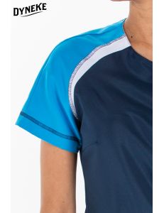 Chaqueta microfibra azul Dyneke