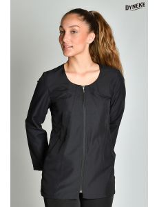 Chaqueta curvas m/l microfibra negra