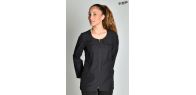 Chaqueta curvas m/l microfibra negra