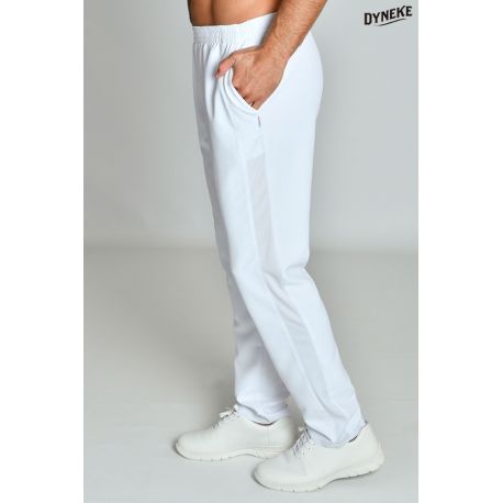 Pantalón rejilla Microfibra blanco