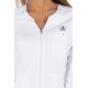 Chaqueta m/l microfibra blanca