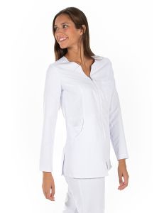 Chaqueta m/l microfibra blanca Dyneke