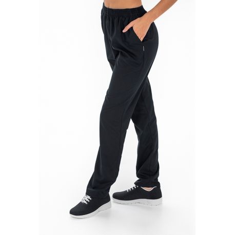 Pantalón microfibra negro