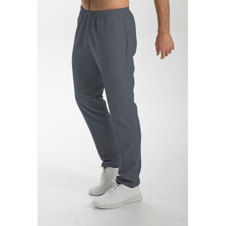 Pantalón microfibra gris