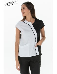 Chaqueta negra mujer para comercio y estética Dyneke