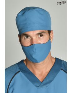 Gorro sanitario microfibra azul